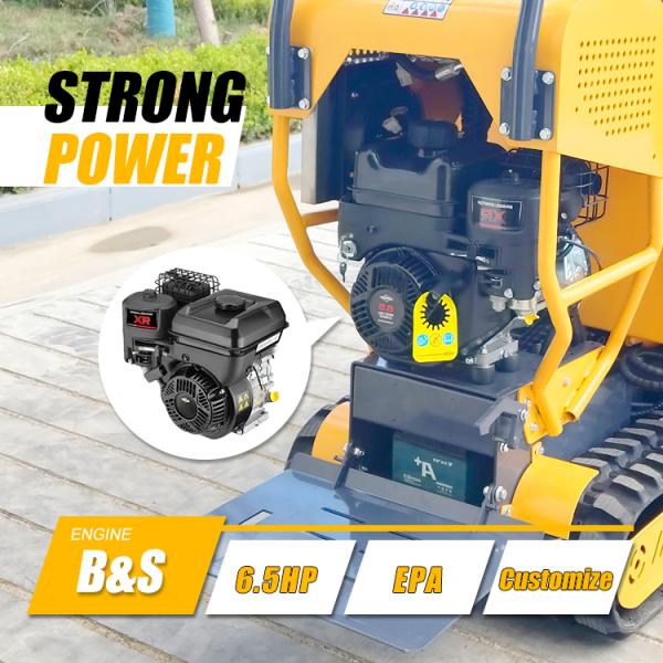Mini Transporter Tracked Dumper 500KG Load All Terrain Crawler Dumper Gasoline for Sale