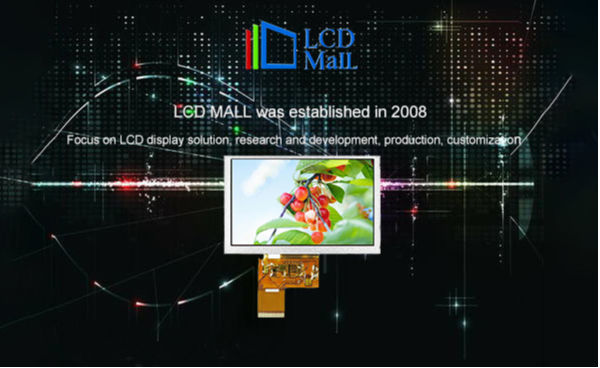 IPS TFT LCD Module Display 10.25'' 1000 Nits 1280 RGB X 480 Dots