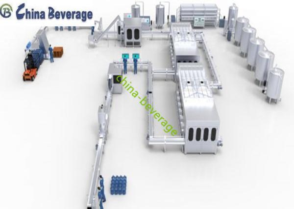 Automatic 20L Commercial Bottling Equipment , 5 Gallon Water Bottle Filling