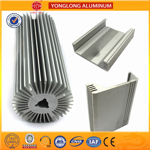 Durable Machined Aluminium Profiles , Industrial Aluminum Section Materials