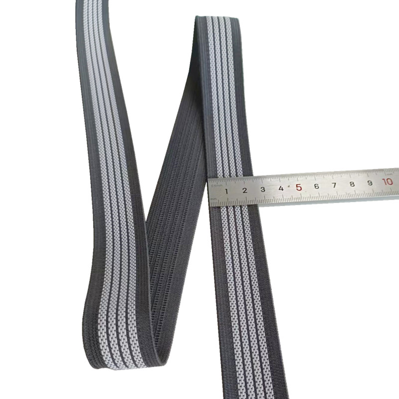 Woven Rubber Non Slip Elastic Band For Sports Fitness Resistance