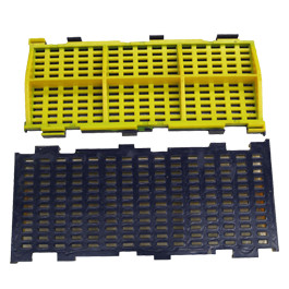 Mining Industry Pu Screen Panel 85a Hardness Modular 305x305x30mm
