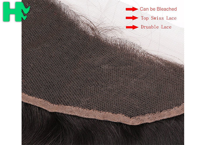 Body Wave 100% Human Hair 13*4 Closure Unprocessed With Baby Hair 8" - 24"
