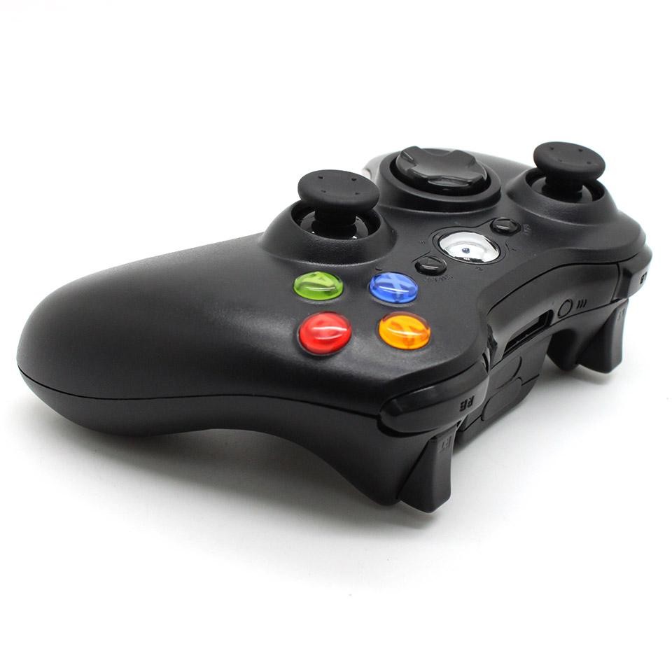 Wireless Gamepad Remote Controller Joystick for xbox 360 black and white