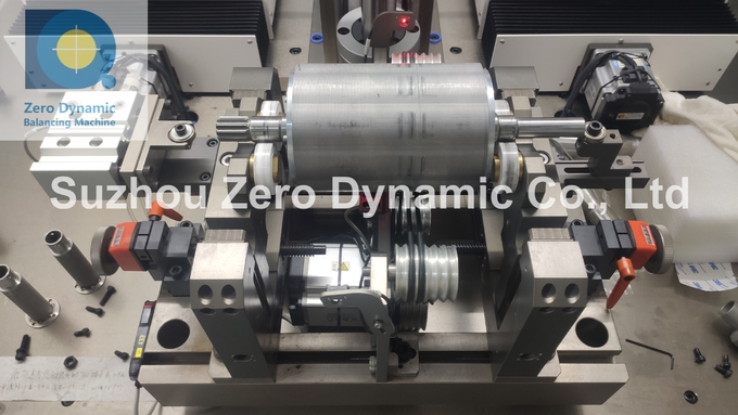 Two Station New Energy Motor Automatic Balancing Machine Magnetic Motor Rotor Drilling Correction Balancer
