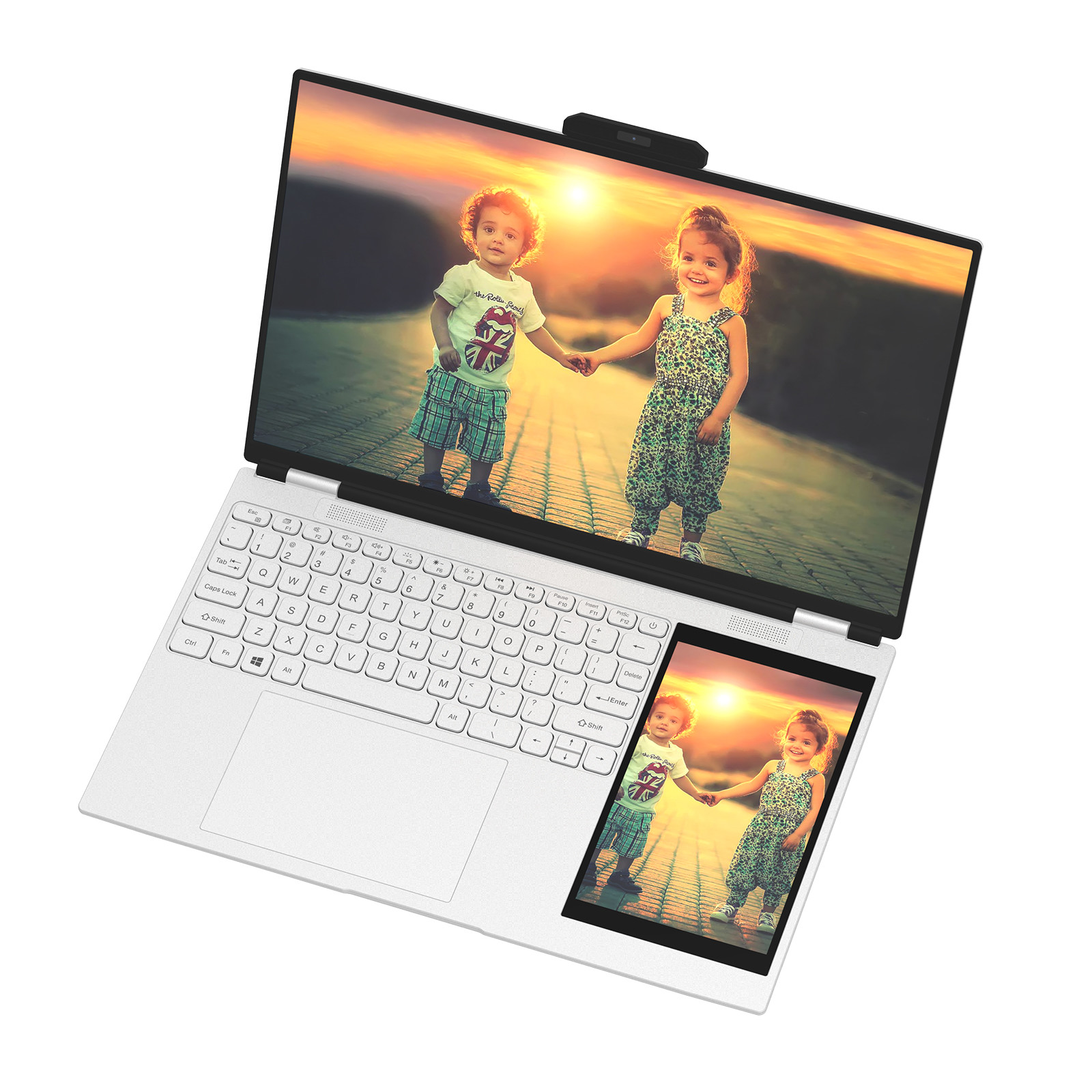 15.6 inch double screen laptop windows 11 pro, Ready in stock, support Small MOQ customization