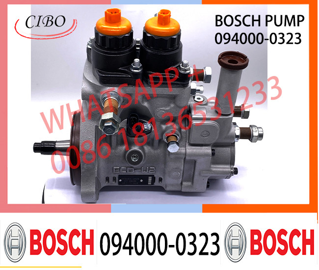 diesel fuel engine pump 094000-0323 for HINO OE 6217-71-1122 with high pressure common rail system