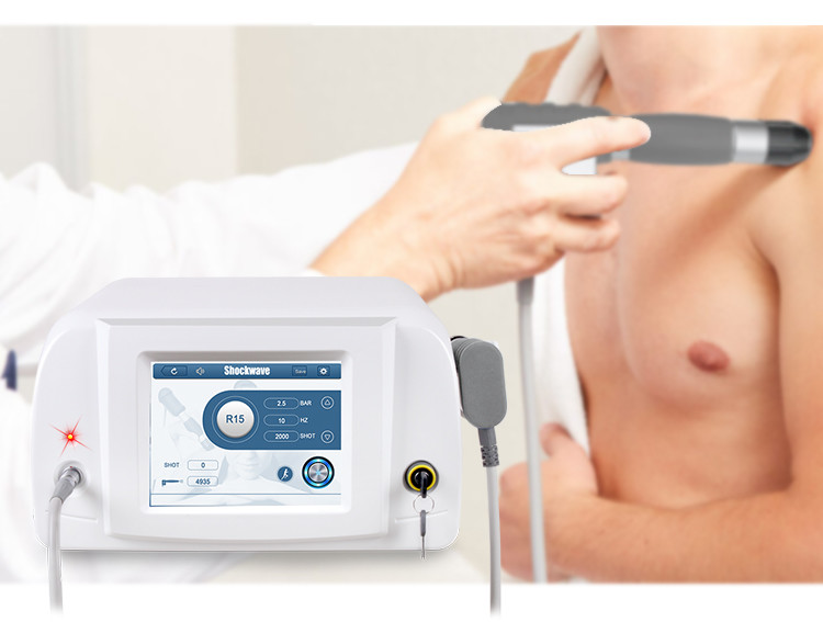2000K Shots Portable Shockwave Therapy Machine For Body Pain Release