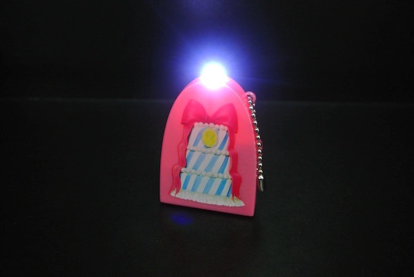 Plastic Small Electronic Toys Mini Plastic Torch Heat Transfer Process For Girl