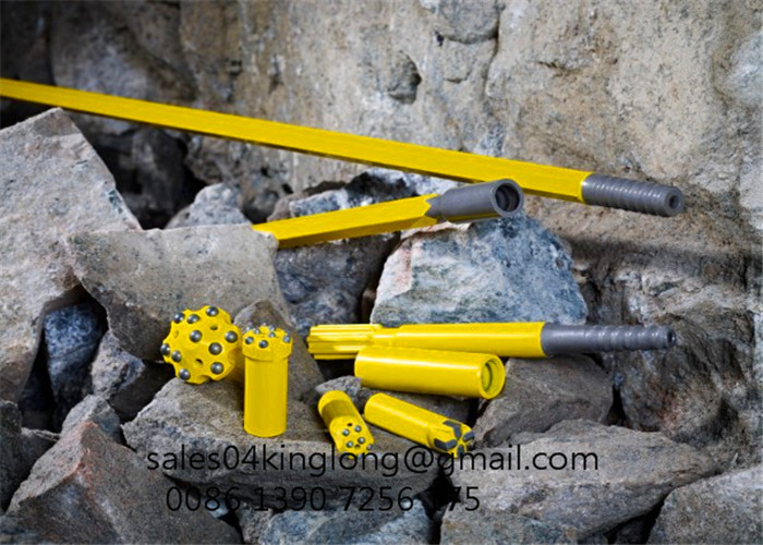 Mining Machine Parts HD609 T45 T38 shank adaptor for furukawa rock drill tools