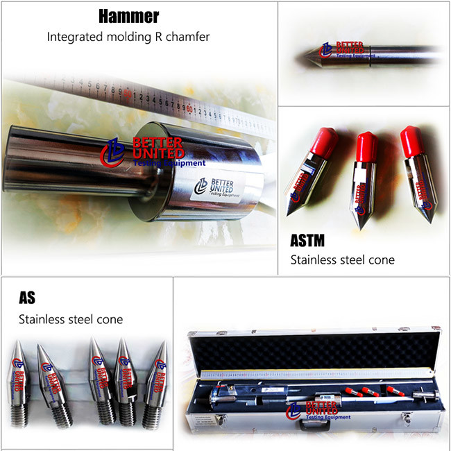 8KG 9kg 10kg Automatic Dynamic Cone Penetrometer SPT Soil Penetration Test Equipment