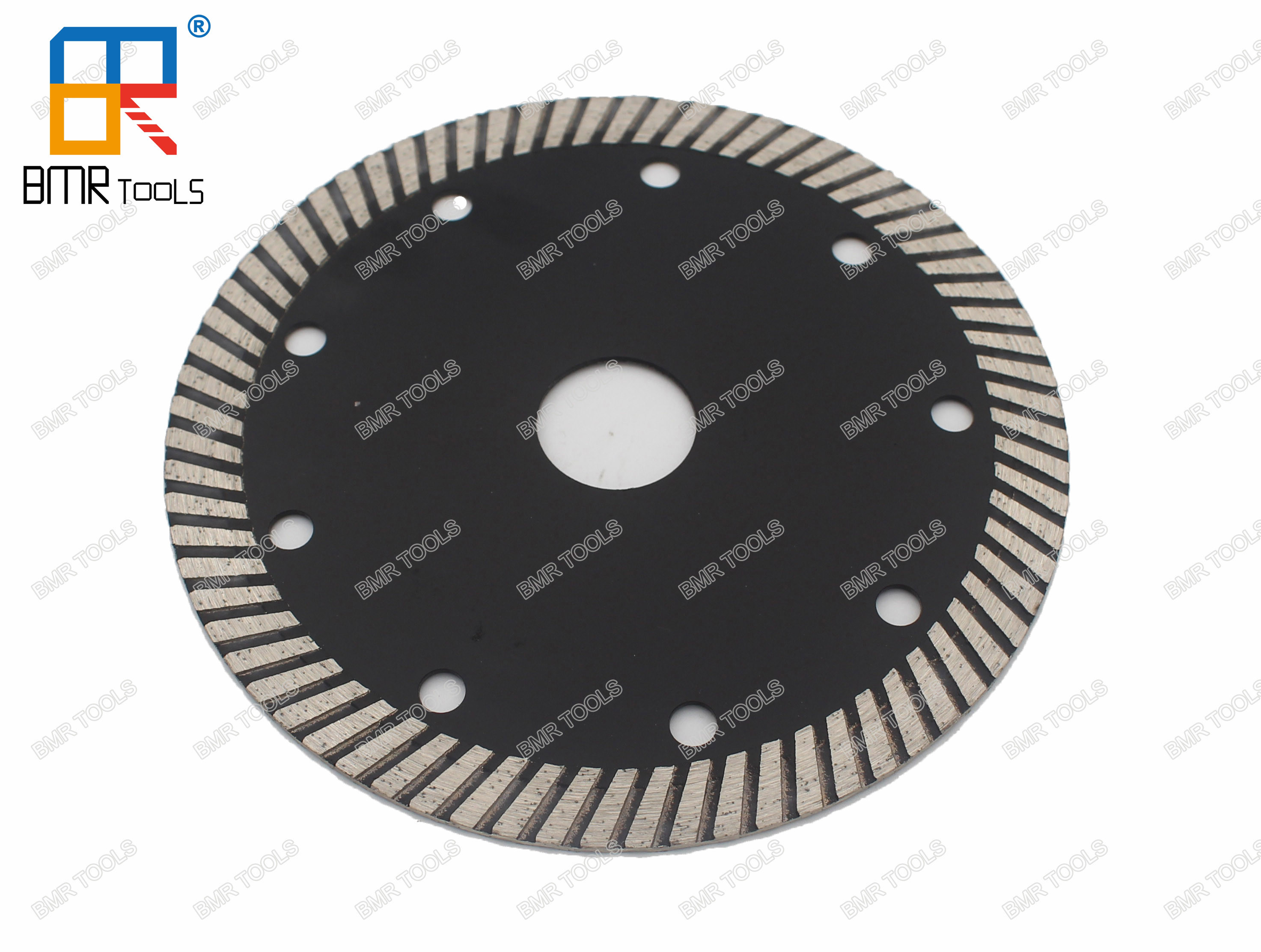 4" Fine Diamond Turbo Saw Blade Cutter Disc For Granite Marble Quartz Stone Concrete Dry Cutting