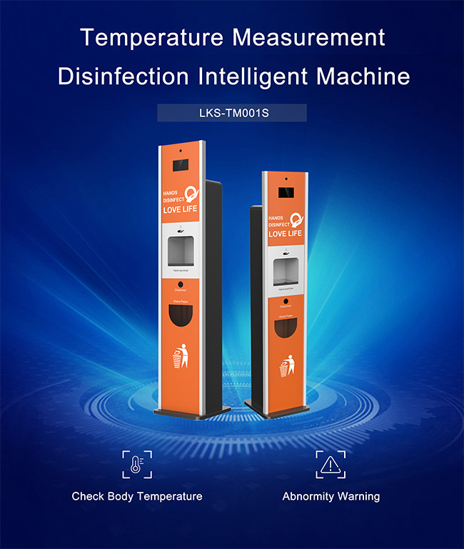 Laser Ir Forehead Thermometer Facial Recognition Thermometer Instruments