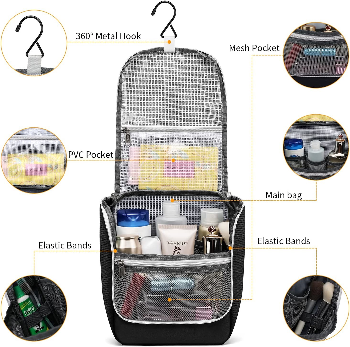 Top sales toiletry bags for travel daily life