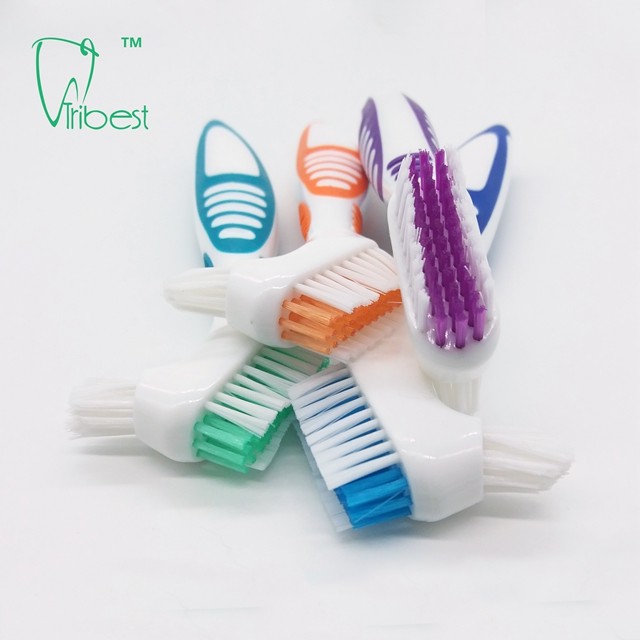 CE Denture Toothbrush For Effortless Efficient Dental Cleaning