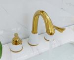 Two Handle OEM Three Hole Retro Bathroom Sink Faucets