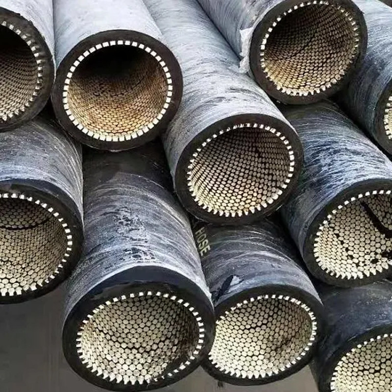 South Africa Mining Ceramic Lined Hose Black with Clamps Coupling