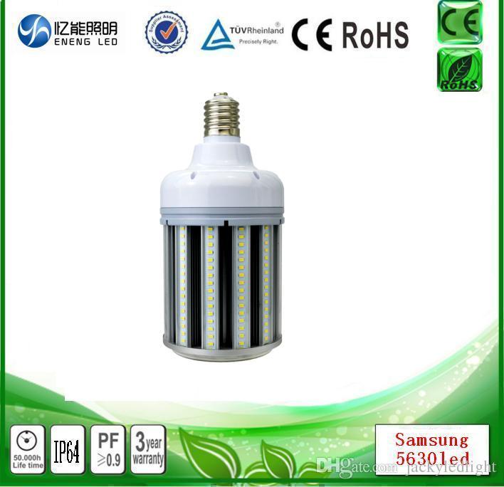 high lumens 100W E40 led corn light 150lm/w E40 led street lights E40 led high bay light with Samsung 5630 led ac1