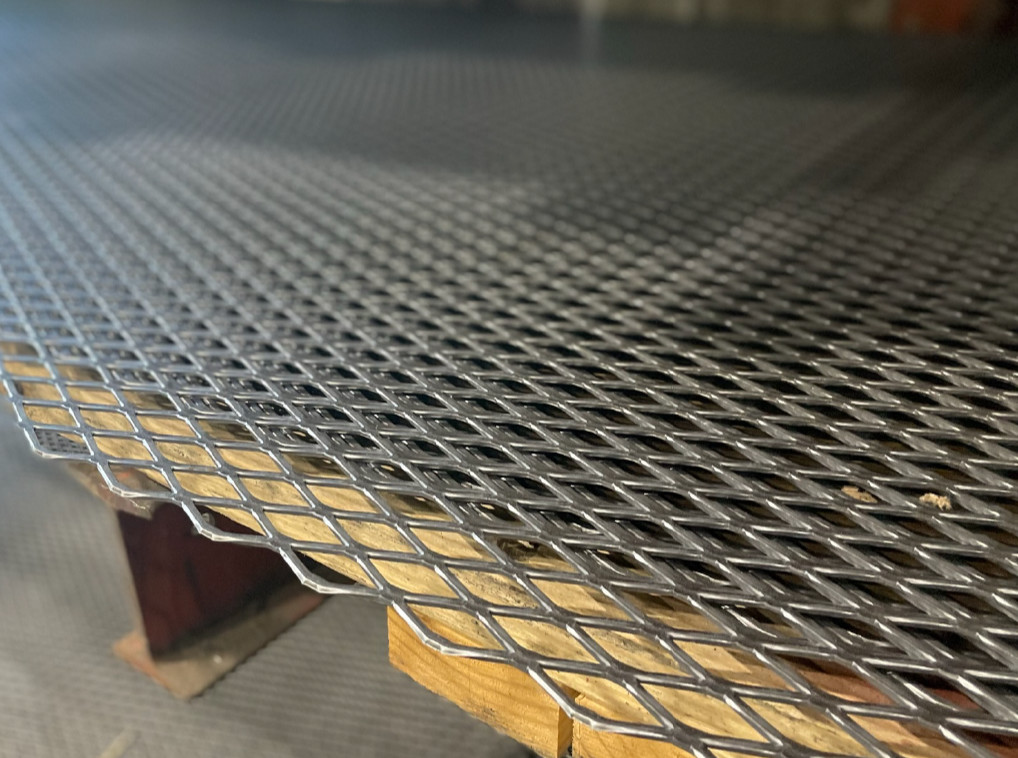 4*8ft Steel Diamond Expanded Metal Mesh For Building Materials