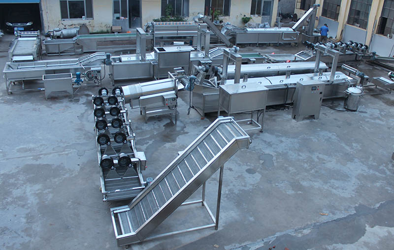 French Fries Manufacturing Machinery