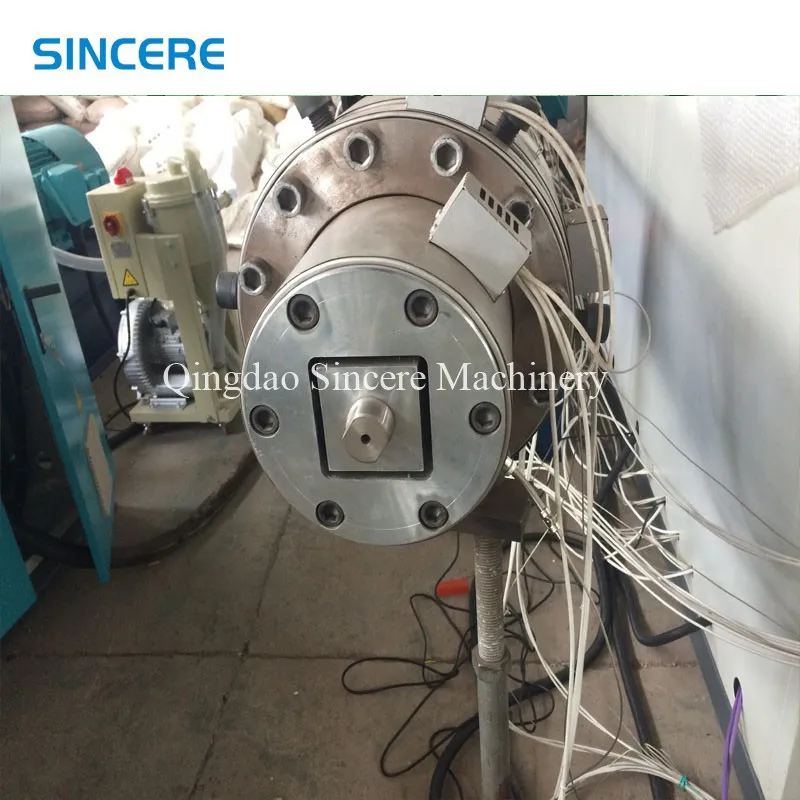 Plastic Inner Rib Reinforced Polyethylene HDPE Structural Wall Spiral Corrugated Pipe Extrusion Machine