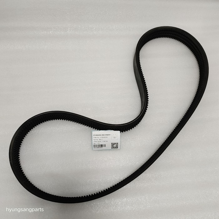 Drive Pump Belt 7188792 7147859 For Loader S630 S650 T630 T650