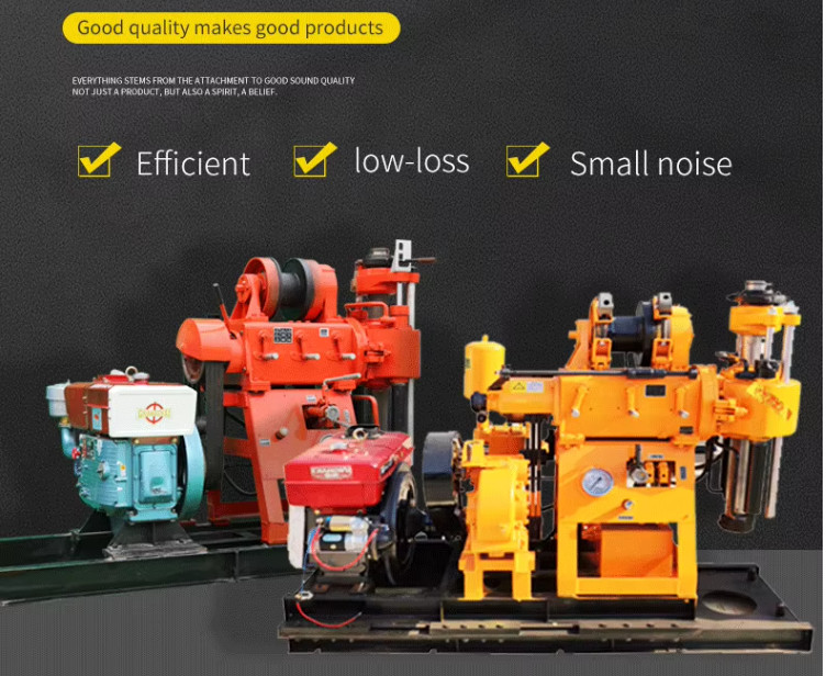 180m-200m Geological Drilling Rig Machine For Exploaring Engineering Drilling