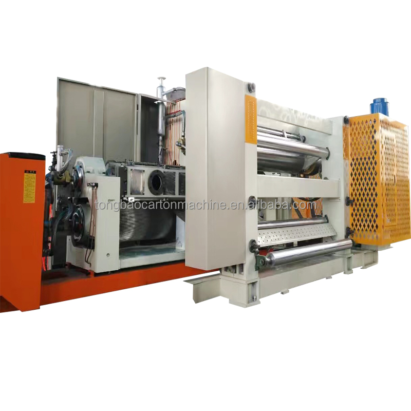 Fast and Easy Electric Driven Cassette Single Face For Corrugated Cardboard Production