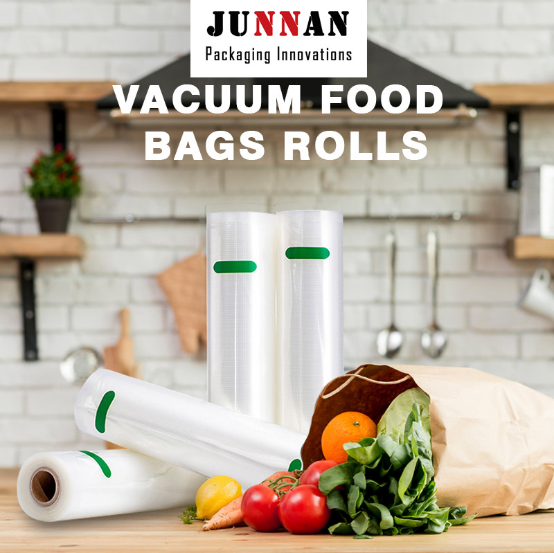 28cmx500cm 0.085mm Food Saver Vacuum Sealer Rolls