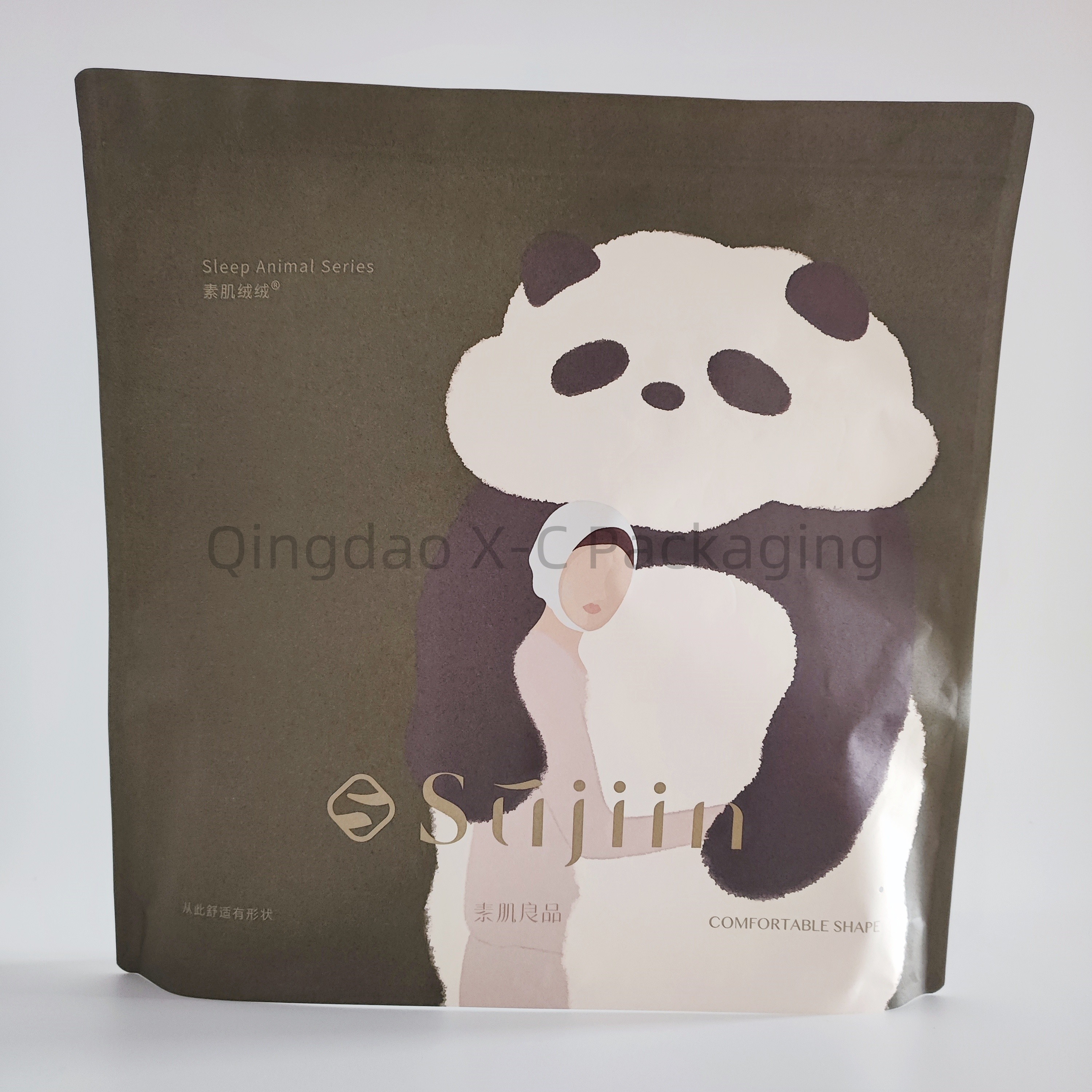 Customized Tear Resistant Kraft Paper Shopping Bags Custom Size Open Top Closure