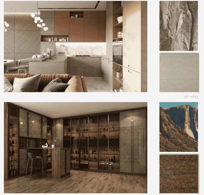 Cupboard High Gloss UV MDF Board 1220x2800x18Mm