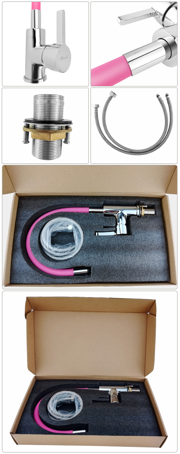 Classic 12L/Min 35mm Flexible Spout Kitchen Tap