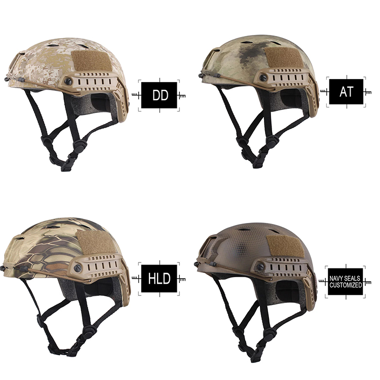 Wholesale Tactical Military Army System Airsoft Paintball Bullet Proof Fast Assault Protective Ballistic Combat Helmet cover