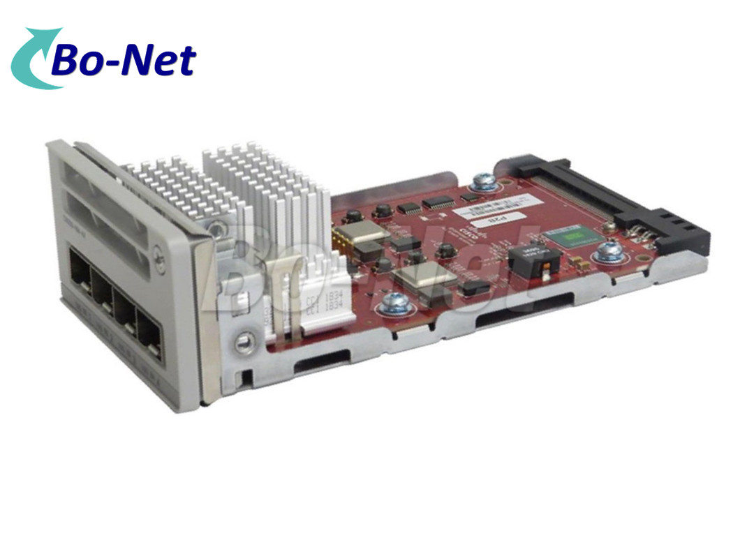 Original Condution Used Cisco Modules C9200-NM-4X 9200 Series 4X10G SFP+ Network