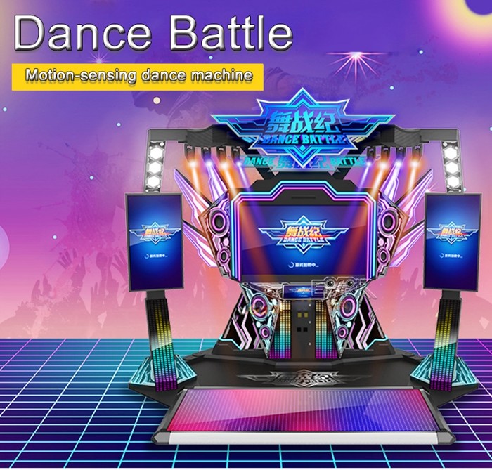 2 Players Music Battle Dance Game Machine Indoor Video Game Machine