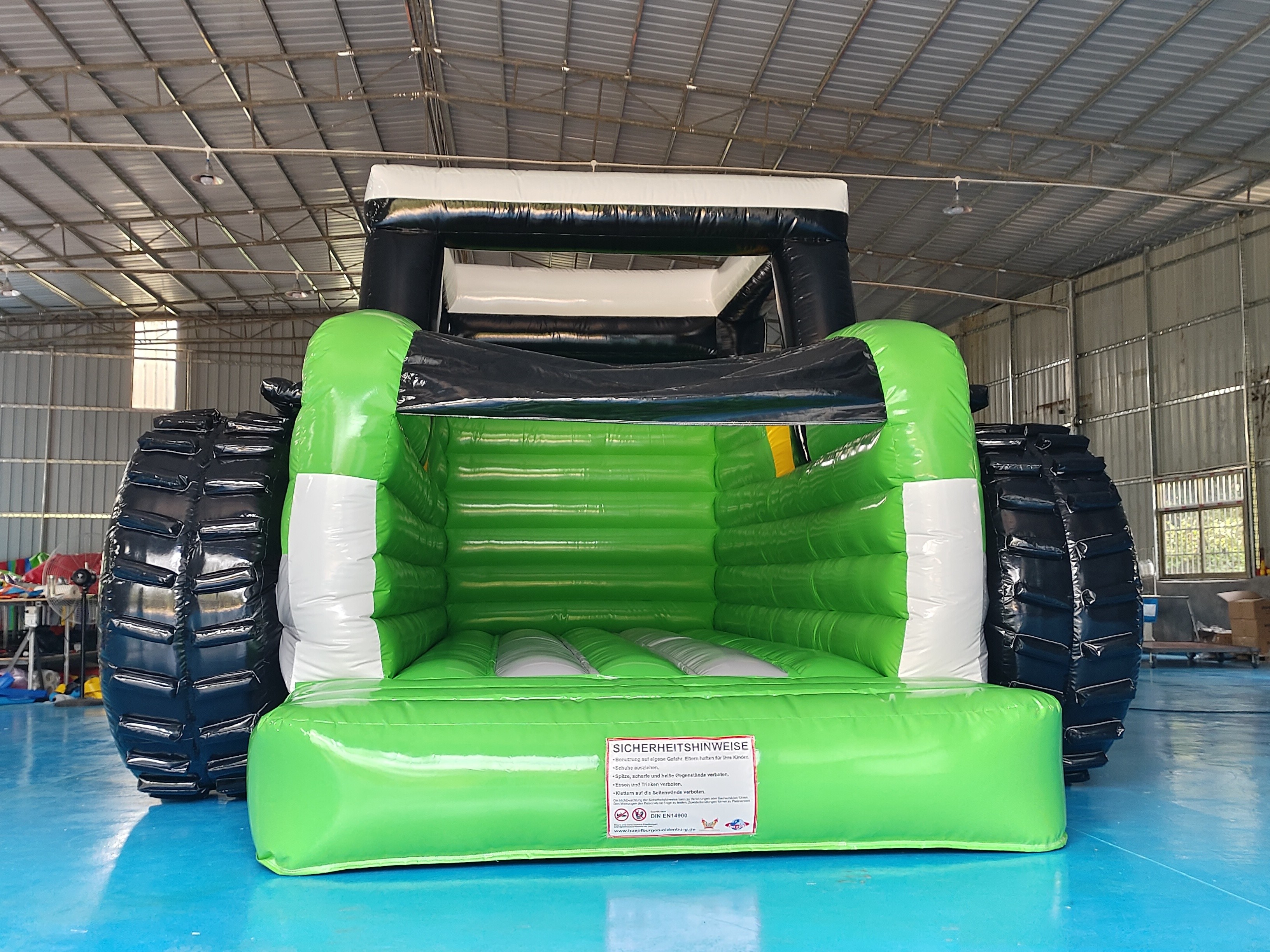 Commercial Grade Fireproof Inflatable Bouncer Truck Shape Inflatable Bounce House Jumping House Castle For Kids