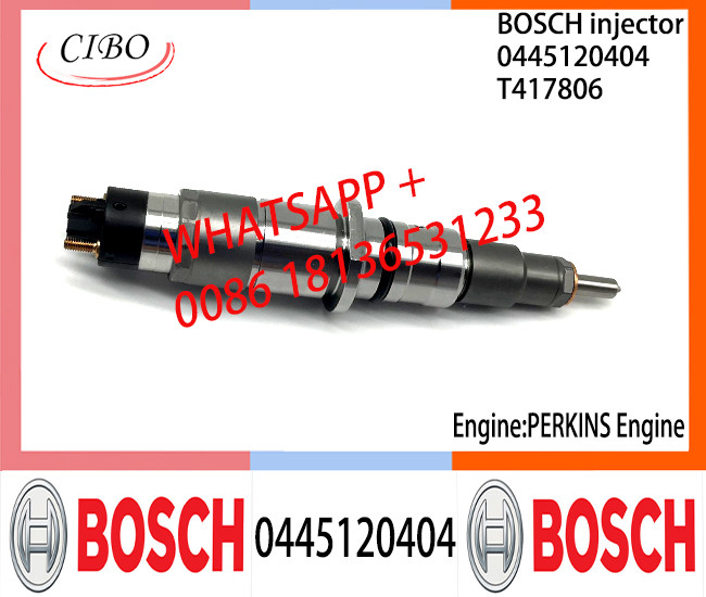BOSCH 0445120404 Neutral Diesel Fuel Injector Assembly 0445120404 T417806 For Engine