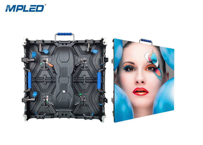 Curved Indoor Outdoor Stage Rental LED Displays Smd Full Color 250x250mm