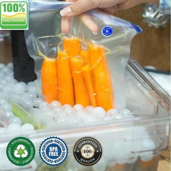 vacuum sealer storage bag Heat seal laminated transparent vacuum plastic food