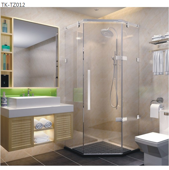 Smooth-Operating Glass Door Pivot Hinge Sets with Magnetic Catch Latch PSS/SSS Finish