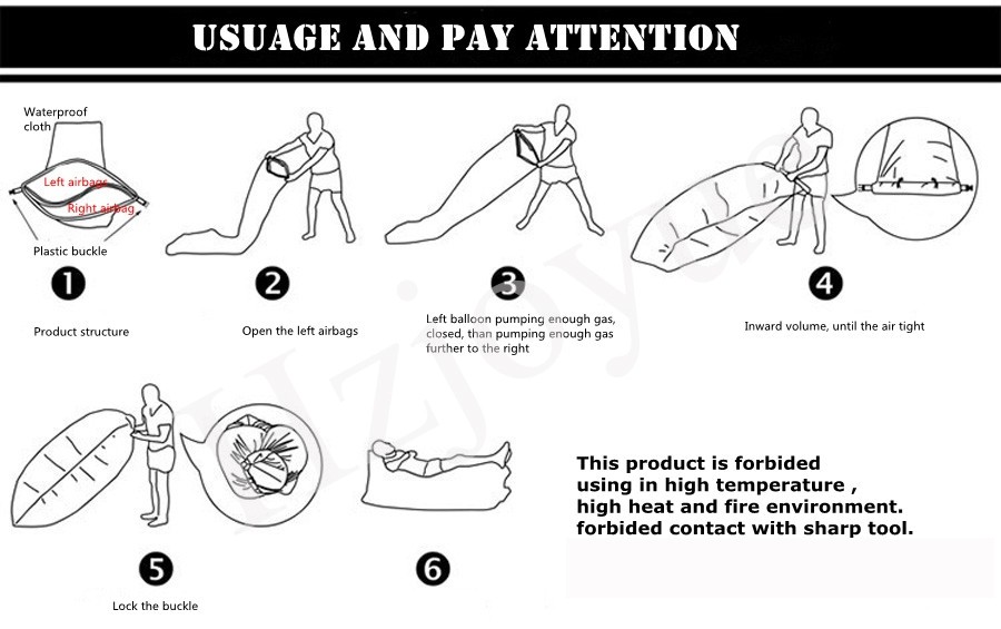 laybag inflatable sleeping bag