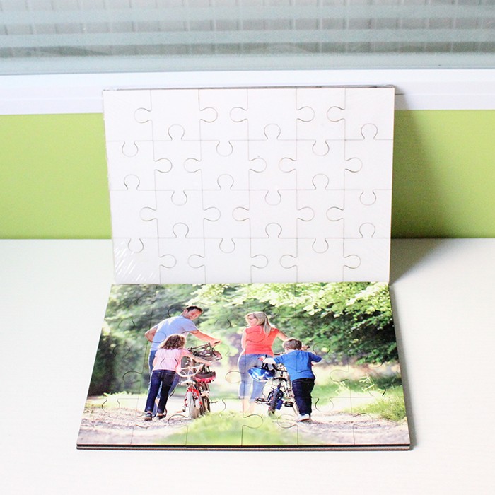 MDF Sublimation 215x153mm Wooden Jigsaw Puzzles