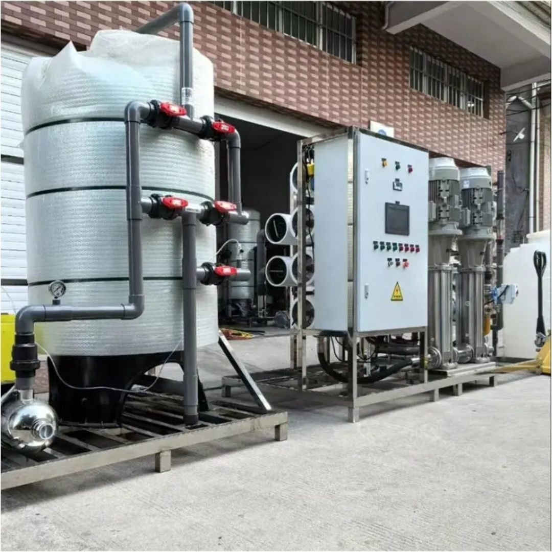 100T/D Seawater Purification System Plant With 3500KG Capacity And 380V-440V Voltage