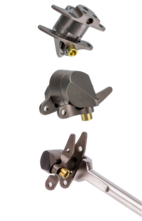 Spine Bone Interspinous Spacer Device Set Spinal Implantation
