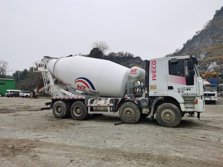 Anti Lock Braking System Used Mixer Truck 350KWh Storage Safety System