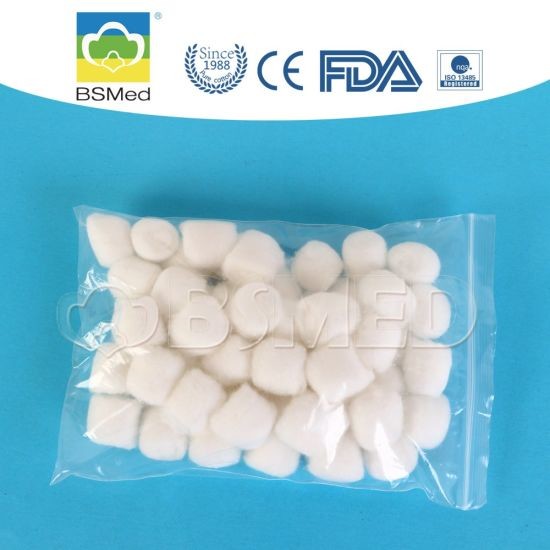 Surgical Dressing Odorless Raw Cotton Wool Balls 23G Min Water Absorption