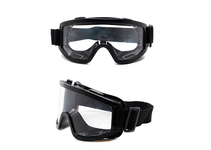 Anti-fog goggles transparent protective glasses eye shield virus protection dust-proof sand-proof anti-splash 4-hole