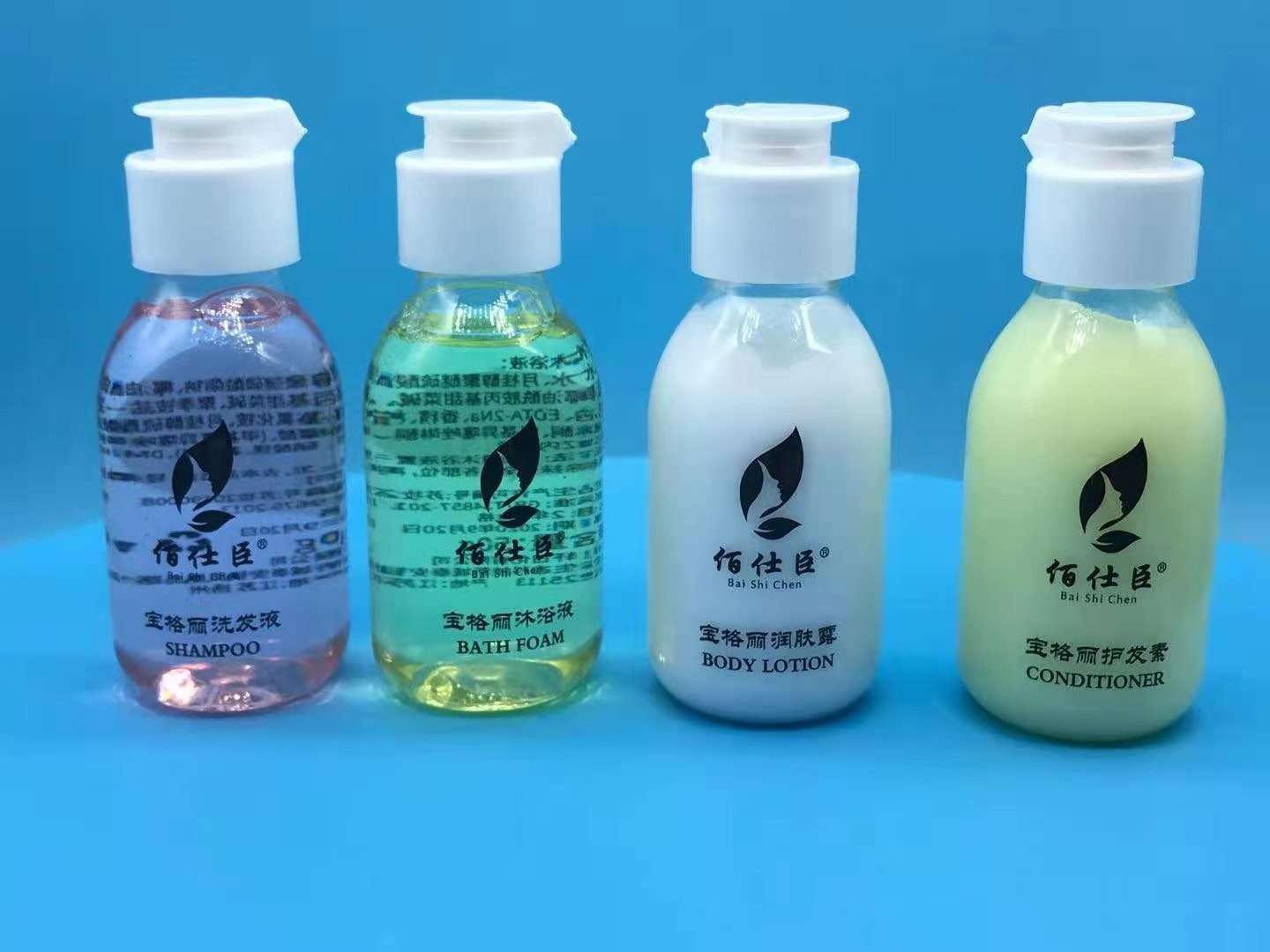Whitening Hotel Shower Gel Body Wash , OEM Perfumed Bergamot Hair Shampoo
