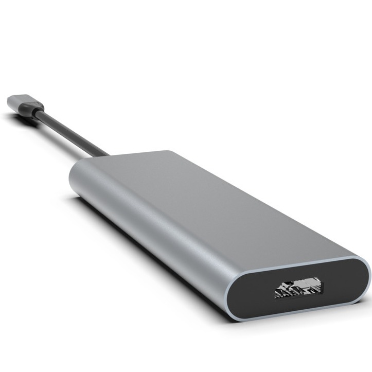 Type C Usb C Adapter Multiport Adapter Hub With Ethernet 4K HDMI 3 USB 3.0 Ports 100W PD Compatible