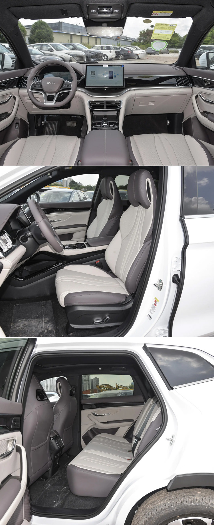 Byd Song Plus Flagship EV Electric Car New Energy Vehicles Pure 5 Seats SUV 605km